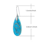 Øredobber med Naturlig Sten 