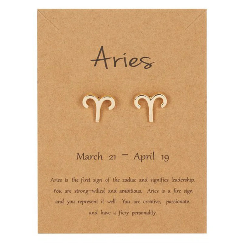 Øreringe Stjernetegn 12 Konstellationer Vædder