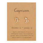 Øreringe Stjernetegn 12 Konstellationer Stenbuk