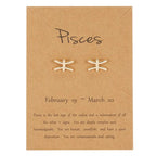 Øreringe Stjernetegn 12 Konstellationer Fisk