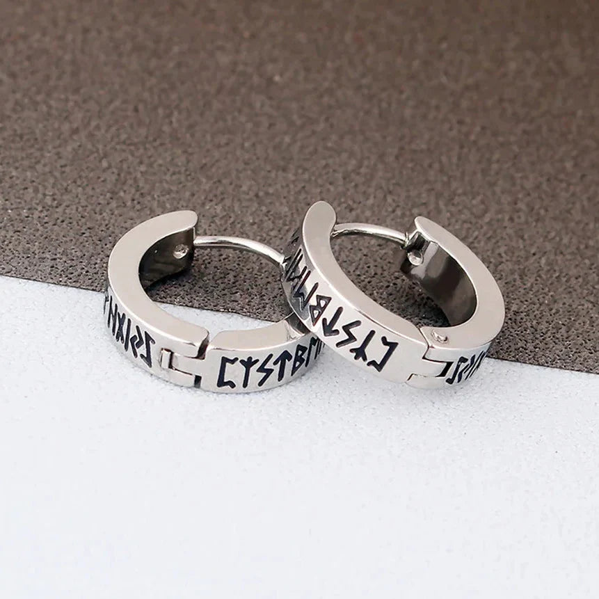 Vikingské kruhové náušnice pro muže a ženy keltské nordické