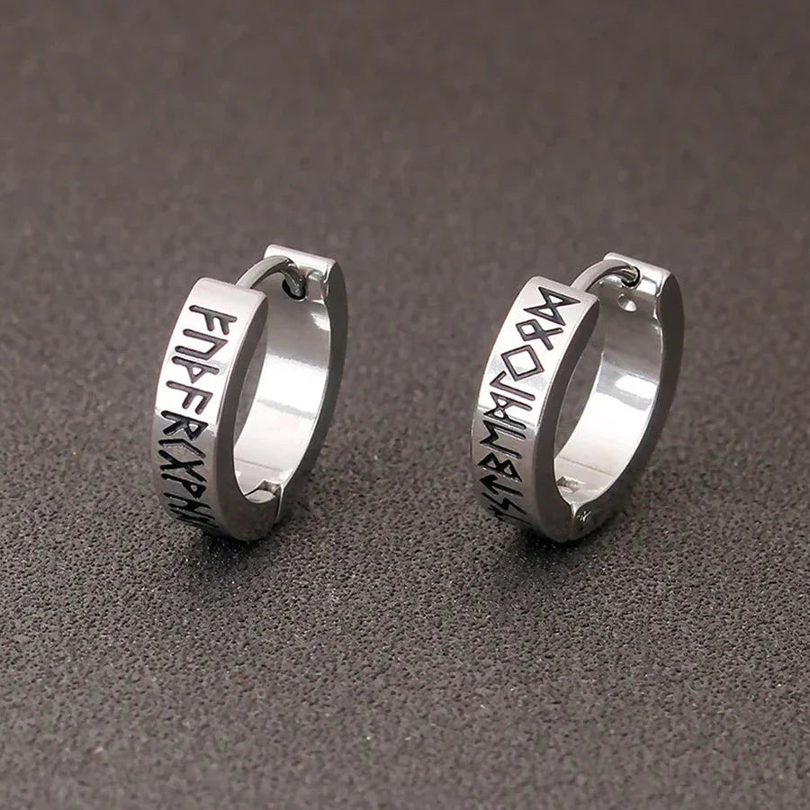 Vikingské kruhové náušnice pro muže a ženy keltské nordické