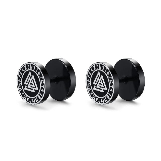 Boucles d'Oreilles Viking pour Homme