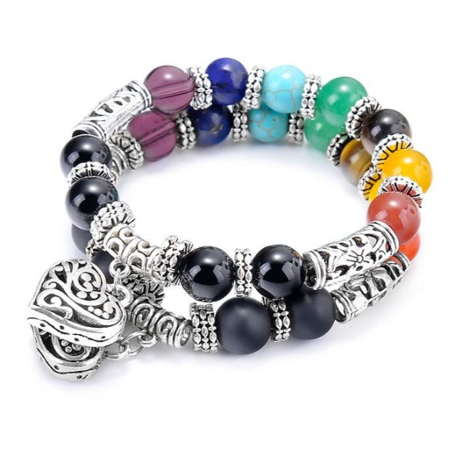 7 chakra rensende armbånd
