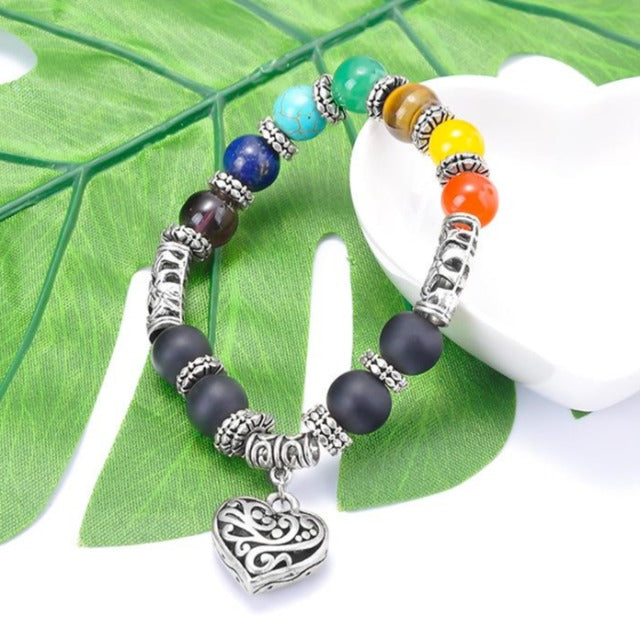 7 chakra rensende armbånd