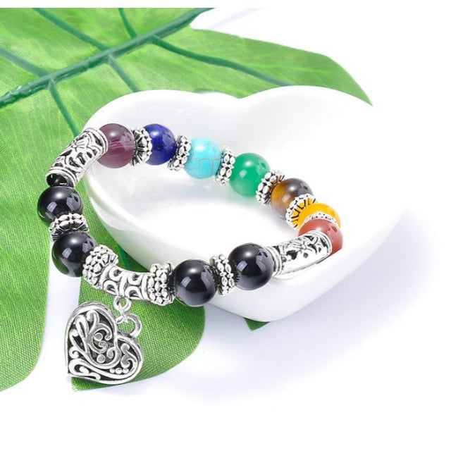 7 chakra rensende armbånd