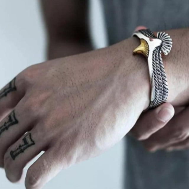 Ørnen Armbånd til Mænd og Kvinder guld