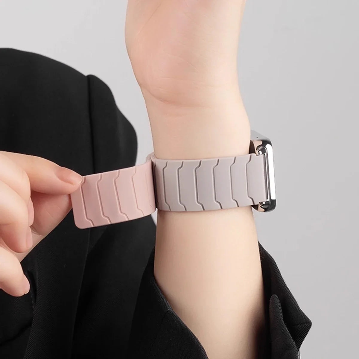Magnetisk urrem til Fitbit Versa 3, Versa 4, Sense 1 og Sense 2