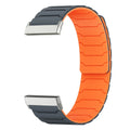 Magnetisk urrem til Fitbit Versa 3, Versa 4, Sense 1 og Sense 2 sort orange
