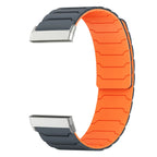 Magnetisk urrem til Fitbit Versa 3, Versa 4, Sense 1 og Sense 2 sort orange