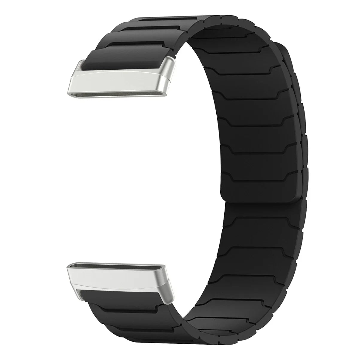 Magnetisk urrem til Fitbit Versa 3, Versa 4, Sense 1 og Sense 2 sort