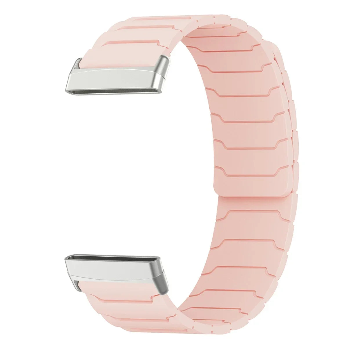 Magnetisk urrem til Fitbit Versa 3, Versa 4, Sense 1 og Sense 2 rosa