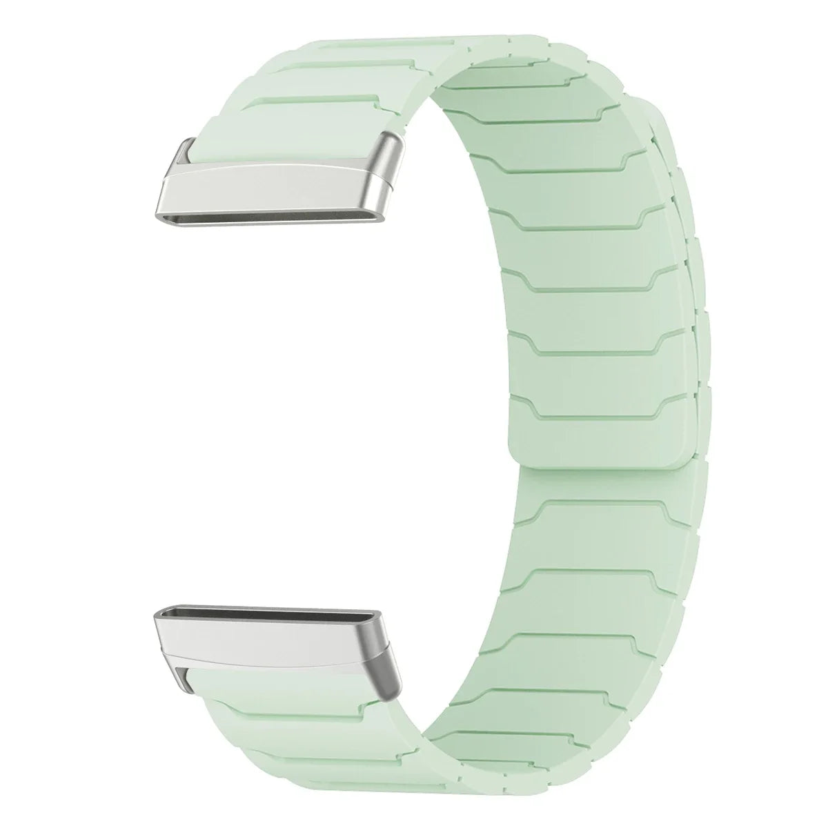 Magnetisk urrem til Fitbit Versa 3, Versa 4, Sense 1 og Sense 2 grøn