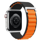 Apple Watch sportspænde sort orange