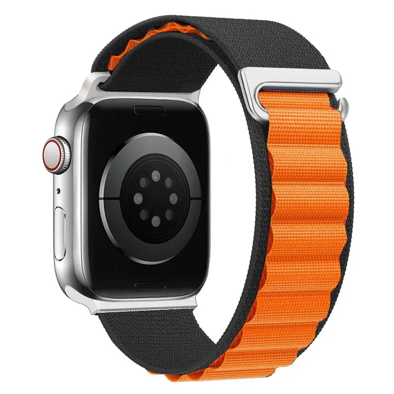 Apple Watch sportspænde sort orange