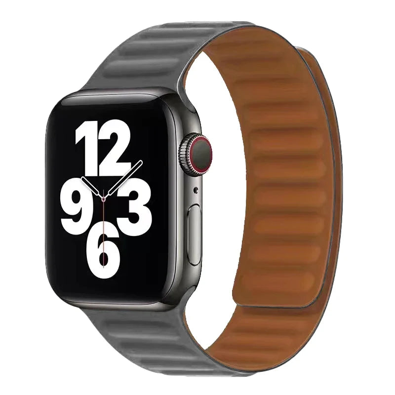 Náramek Apple Watch s magnetickou sponou šedý
