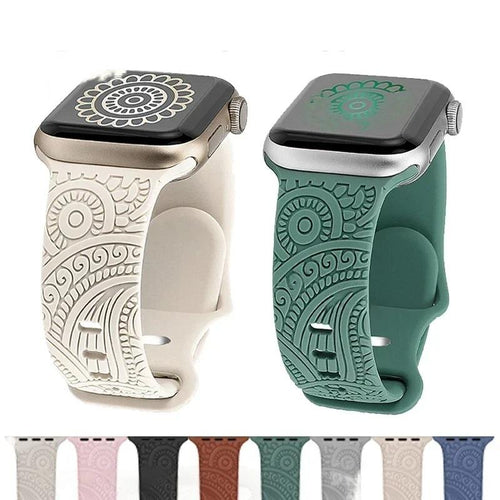 Apple Watch-armbånd med mønstre