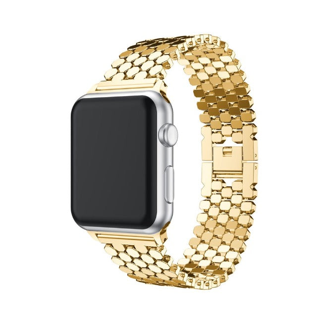 Luksus Apple Watch-armbånd i guld