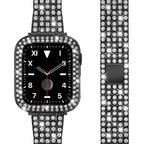 Apple Watch diamantarmbånd til kvinder i sort