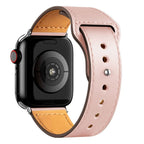 Apple Watch-lærrem i rosa
