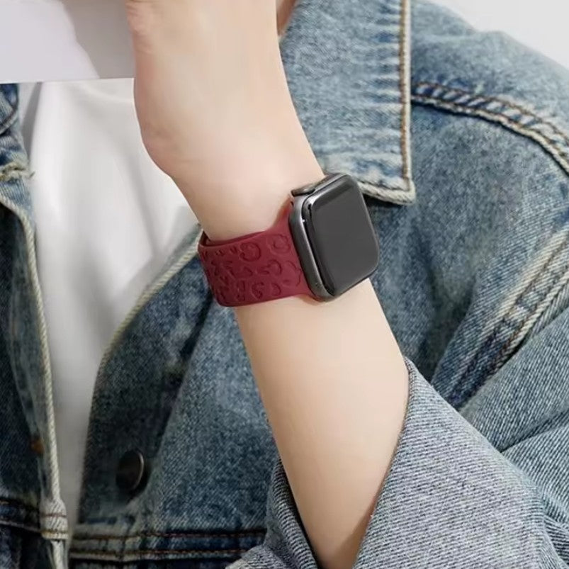 Náramek Apple Watch Leopard