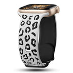 Apple Watch-urrem Leopard hvit