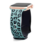 Apple Watch-urrem Leopard cyan