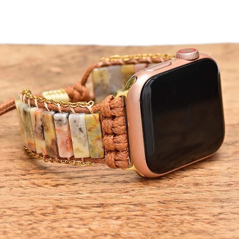 Bracelet Apple Watch Pierre Naturelle