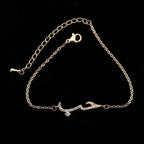 Arabisk Islamisk armbånd til kvinder i rosaguld