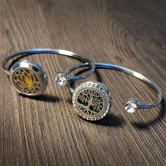 Aromaterapi Armbånd med Diffuser til Æteriske Olier