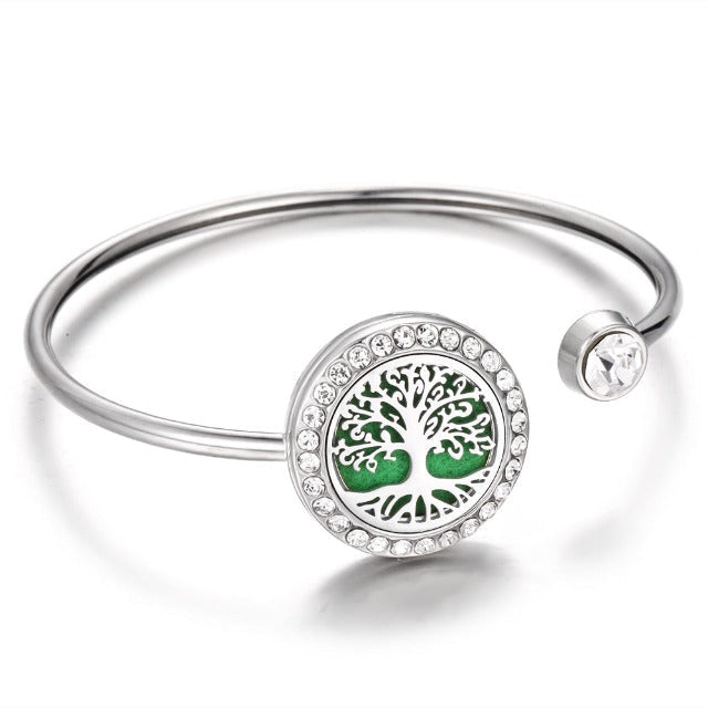Aromaterapi Armbånd med Diffuser til Æteriske Olier