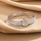 Armbånd med Livets tre og sølvkrystall