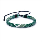 Armbånd med arabisk keffiye-mønster for menn eller kvinner grønn