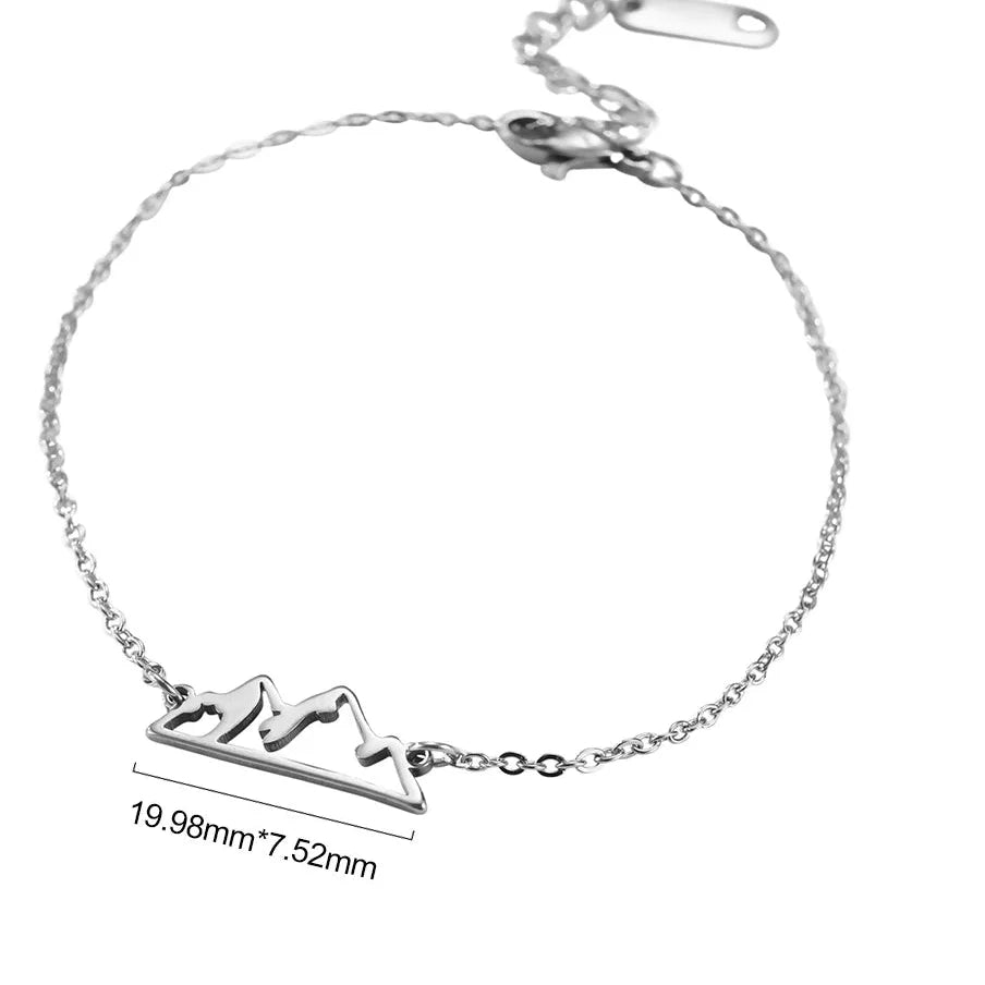 Bransoletka z zawieszką góry dla kobiet