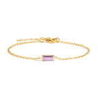 Bracelet avec Pierre de Naissance Colorée