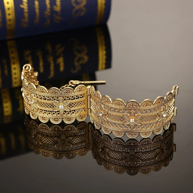 Armbånd med muslimske arabiske rhinsten til bryllup