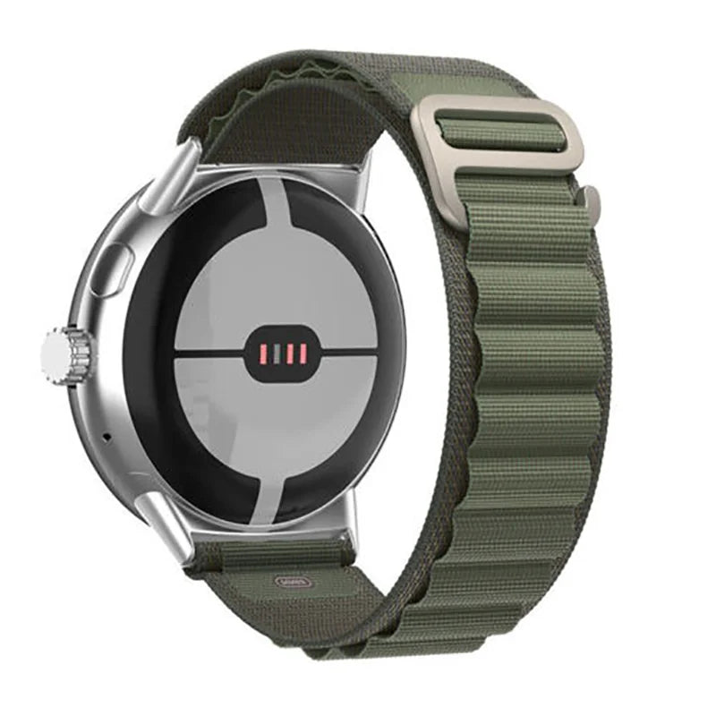 Alpine Loop Rem til Google Pixel Watch 1 & 2 grøn