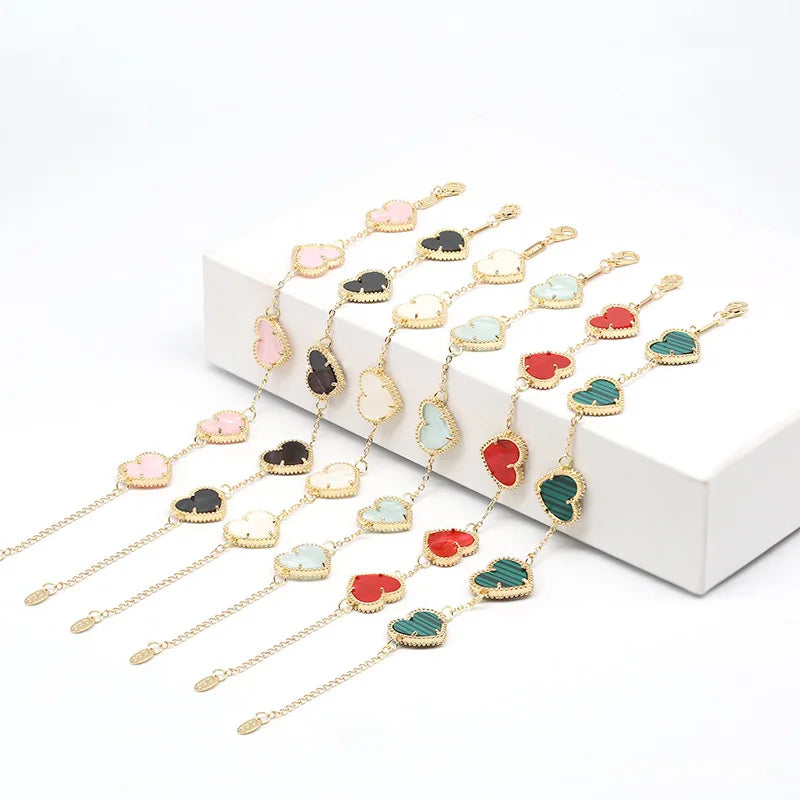 Náramek Zlaté Srdce pro Ženy