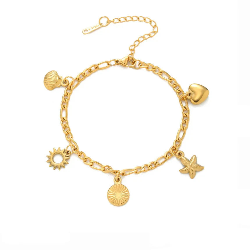 Skalarmbånd til kvinder guld