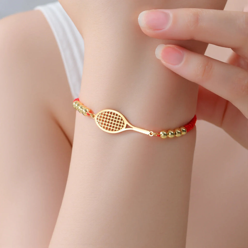 Kort tennisarmbånd 