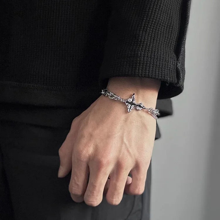 Kristent Kors Armbånd til Mænd eller Kvinder