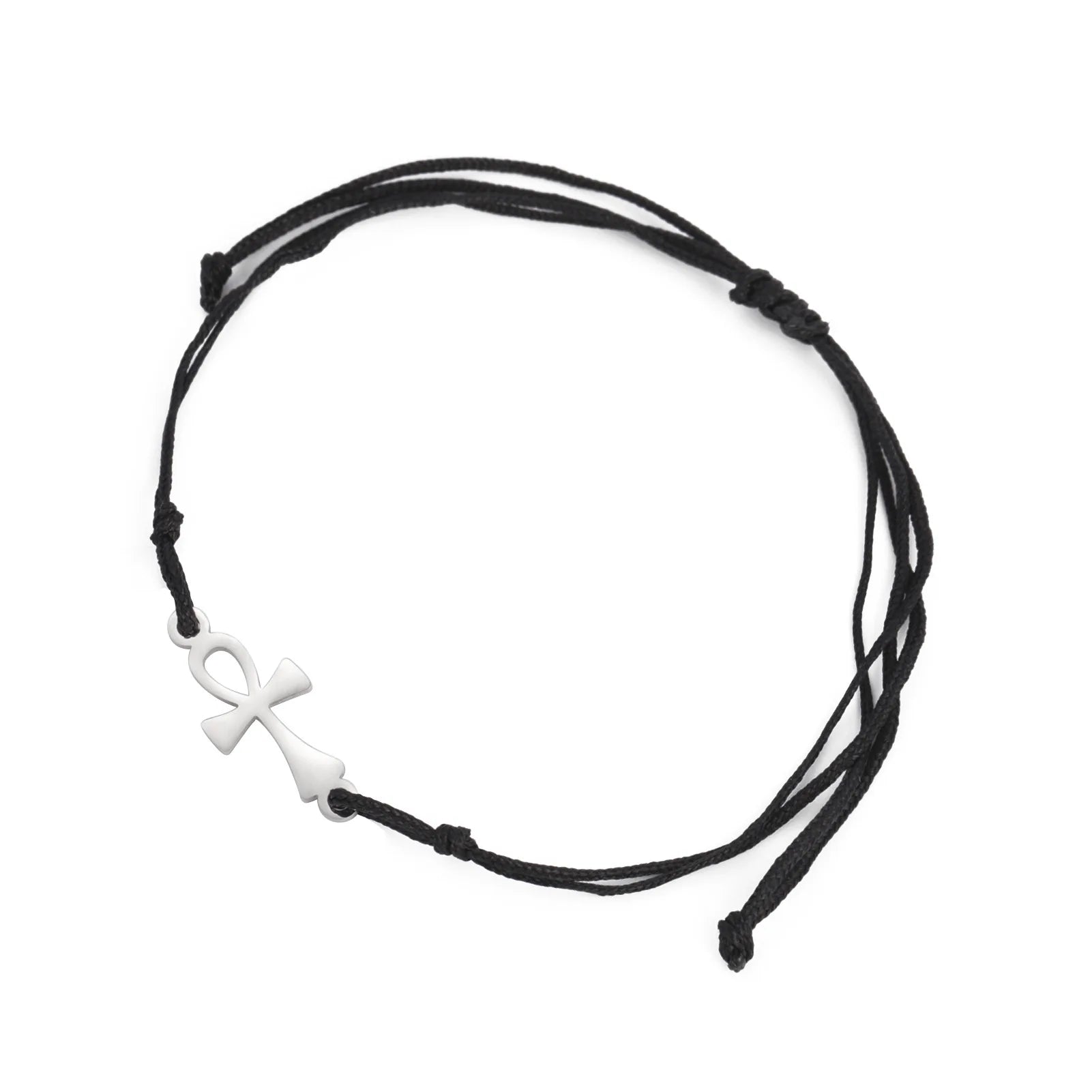 Armbånd Ankh Kors Egypten sort