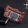 Læderarmbånd Pentagram Trolddom Wiccan Gourmet 1