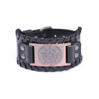 Læderarmbånd Pentagram Trolddom Wiccan Gourmet 4