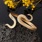 Armbånd til Kvinder Slangehale - Armkæde Ornament og Biceps Smykke i Guld