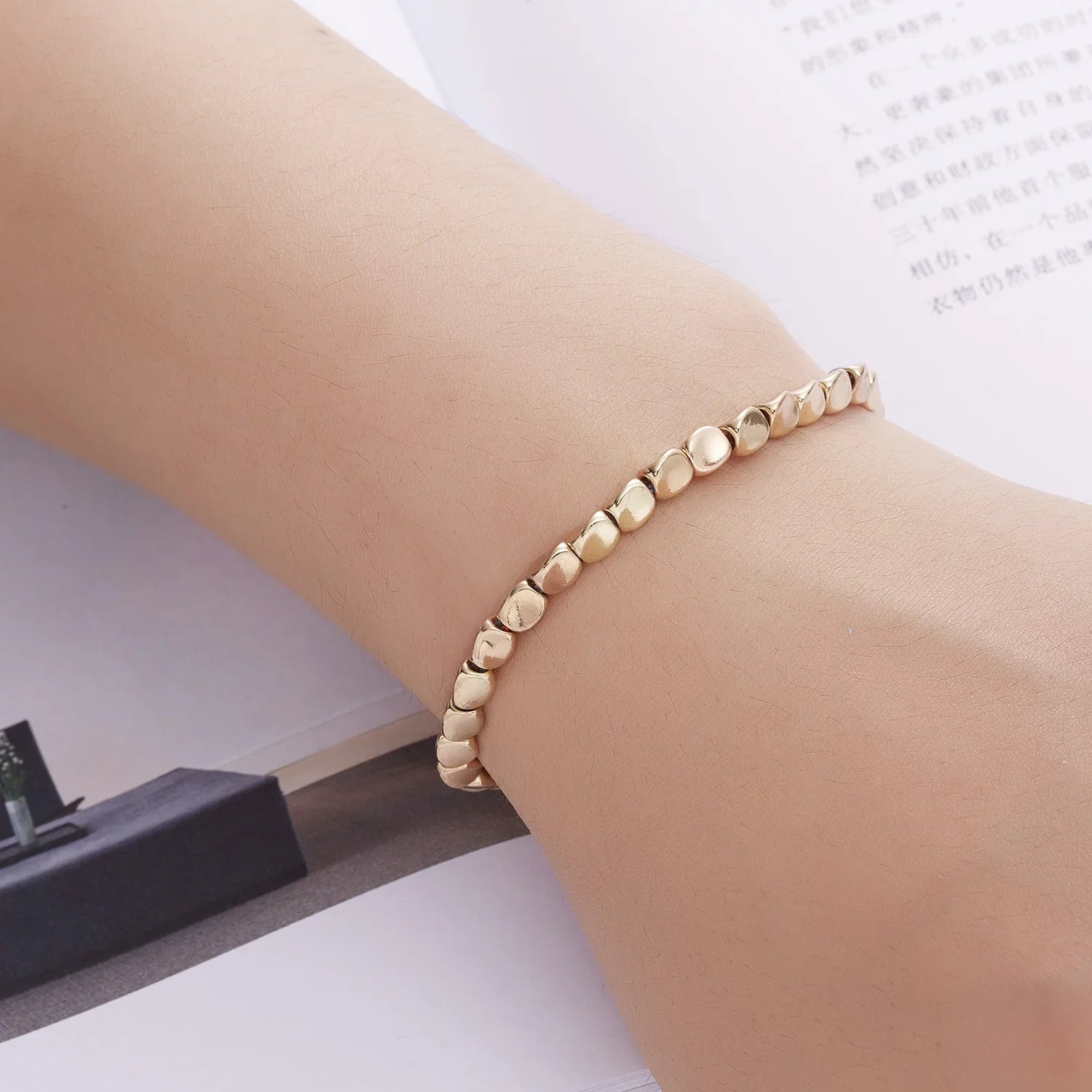 Bracelet de Chance Tibétain Cuivre