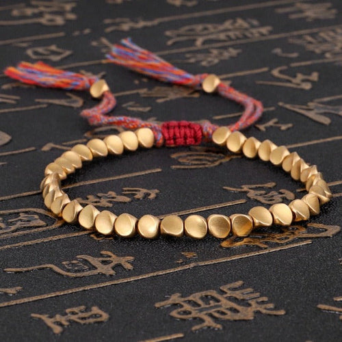 Tibetansk Heldarmbånd Guld