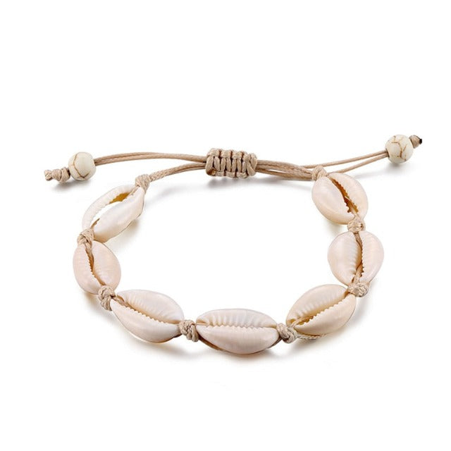 Bracelet de Cheville pour Femme Coquillage