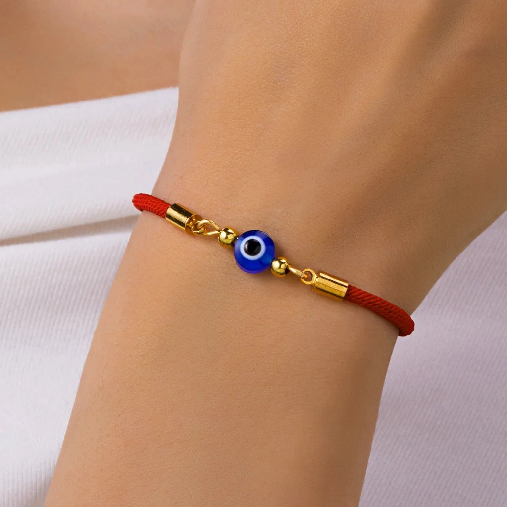 Bracelet de Protection Contre le Mauvais Oeil rouge 2