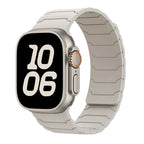 Magnetisk erstatningsrem for Apple Watch hvit